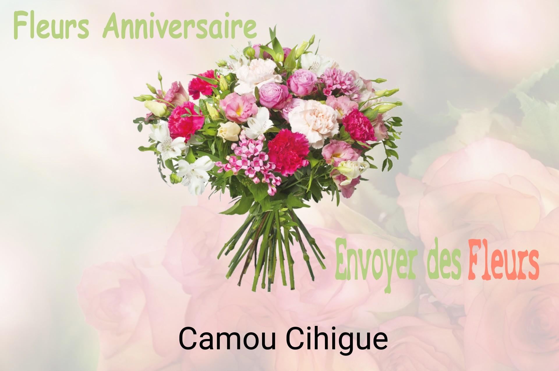 Bouquet de fleurs d’anniversaire livré à Camou-Cihigue